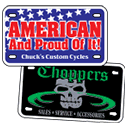 Motorcycle License Plate Covers