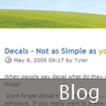 Read the Custom Decals Blog