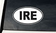 oval bumper stickers