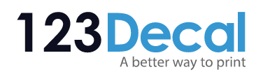 123 Decal - Promoting Yourself Just Got Easier
