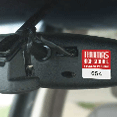 rear View mirror parking permits