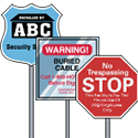 security signs