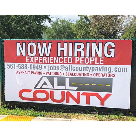 Heavy Duty Vinyl Banners