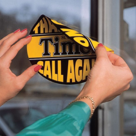 Double sided window labels