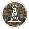 Round Oilfield Decals