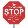 Durable Security Signs