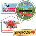 Custom Sized & Shape Polyethylene Signs